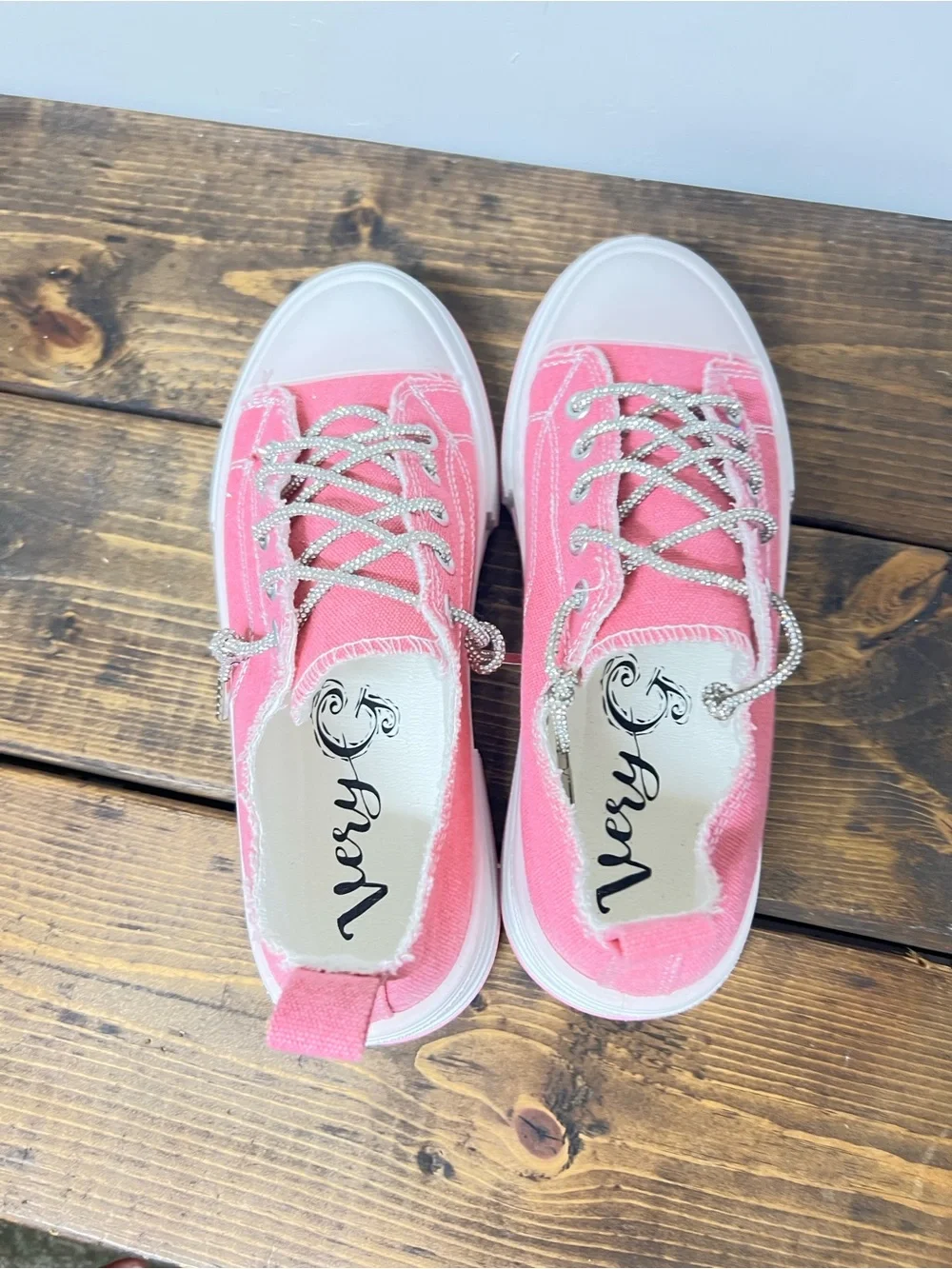 VERY G Women's Very G Aman Sparkle Shoes pink